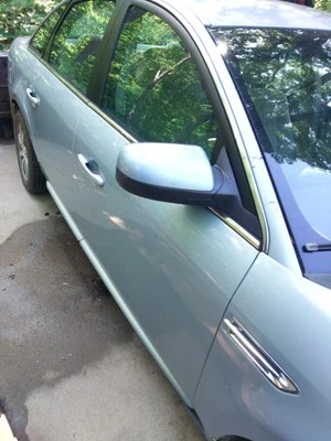 2008 2009 Ford Taurus Passenger Right Rear View Mirror Light Ice Blue - Image 1 of 4