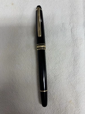 Montblanc 144 перьевая ручка, 14K средний новый в коробке - Изображение 1 из 4