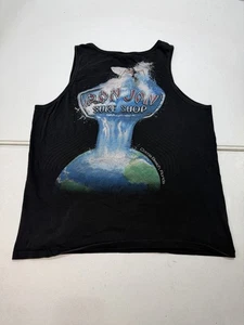 Vintage Ron Jon Surf Shop Tank Top XXL Black Cocoa Beach Florida 90s Graphic - Picture 1 of 10