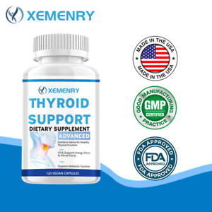 Thyroid Support - lodine, L-Tyrosine - Energy, Focus, Metabolism, Weight Loss