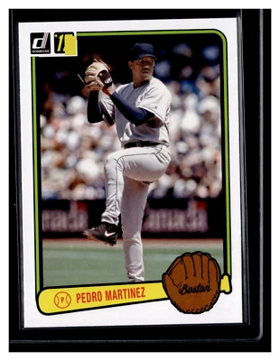 2017 Donruss Retro Variations 1983 #RV-42 Pedro Martinez - Image 1 of 2