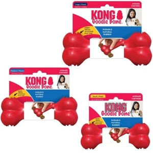 KONG Classic Goodie Bone Durable Treat Stuffable Fetch & Chew Dog Toy *Pick Size - Picture 1 of 22