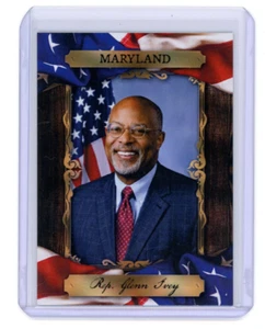 2024 Fascinantes Tarjetas 118º Congreso Foil Refractor #285 Glenn Ivey - MARYLAND - Imagen 1 de 2