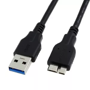 Cable de plomo USB 3.0 Micro B para disco duro externo portátil WD Seagate Samsung - Imagen 1 de 3