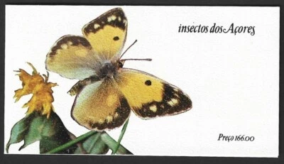 Folleto de insectos Azores #352b 1985 Foto 1 de 3