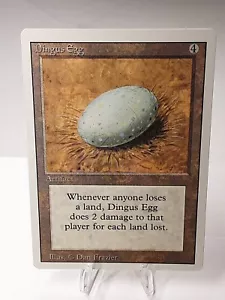 MTG - 3rd Edition - Revised - Dingus Egg - Rare - LP+ NM - Picture 1 of 2