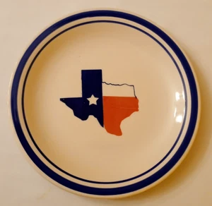 Mainstays Ceramic State of Texas Salad Plate Set of 3 - Picture 1 of 20