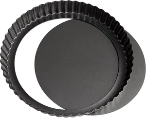20cm×3cm Pie Tins for Baking, Round Quiche Dish, Non-Stick Pie Tin, Wavy Edge... - Picture 1 of 14