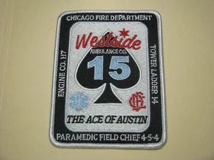Westside Ambulance Paramedic Patch Engine Co 117 Tower Ladder 14 - Picture 1 of 2