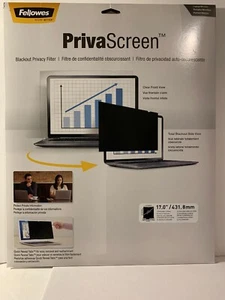 Fellowes CRC48003 PrivaScreen Blackout Privacy Filter 17 Inch - Picture 1 of 5