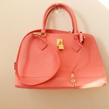 SAMANTHA THAVASA Bag Leather Shoulder Pink Satchel Medium Purse Light Alma JAPAN