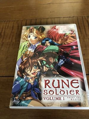 Rune Soldier - Vol. 1: Enter the Klutz DVD, 2003 Anime - Image 1 of 3