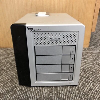 PROMISE TECHNOLOGY NAS PEGASUS R4 Raid  Hard Drive Network Attached Storage - Image 1 of 4