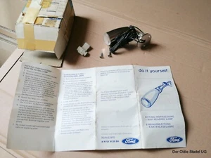 Lámpara de lectura Ford Capri Escort Taunus Granada lámpara de lectura de tarjetas vintage NUEVO - Imagen 1 de 3