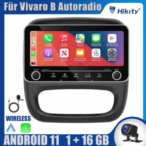 10.25" Android 11 Carplay Autoradio Für Opel Vivaro B 2014-19 GPS Navi WiFi DSP - Bild 1 von 1