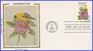 USA4 #1999 U/A COLORANO SILK FDC   Washington - Bild 1 von 1