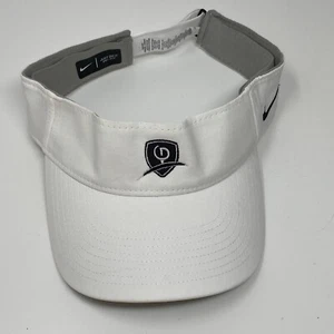 Nike Visiera Golf Unisex Adulto Bianco Nero Ricamo Regolabile Dri-Fit Uomo Donna - Foto 1 di 6