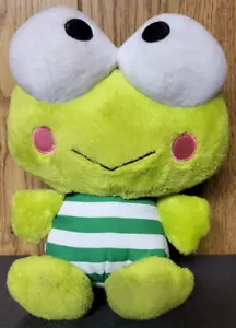 Sanrio Hello Kitty and Friends 8" Kero Keroppi Peluche Rana - Foto 1 di 8