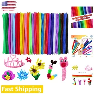 324-Piece Premium Pipe Cleaners Set in 27 Colors for DIY Crafts and Art Projects - Picture 1 of 10