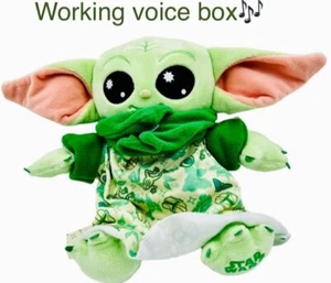 Build A 🐻 Baby Yoda Plush Summer Grogu Outfit  Mandalorian Star Wars Voice box - Picture 1 of 4