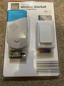 Easy Home 28 Melody Wireless Doorbell - 180ft Range - New Sealed - Picture 1 of 4