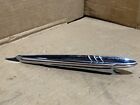 1939 Chevy Master Hood Ornament -- Chrome with Red Stripe -- USED, NICE SHAPE