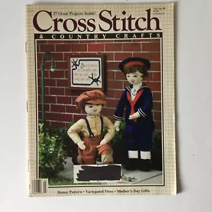Cross Stitch & Country Crafts Magazine March April 1988 - Picture 1 of 3