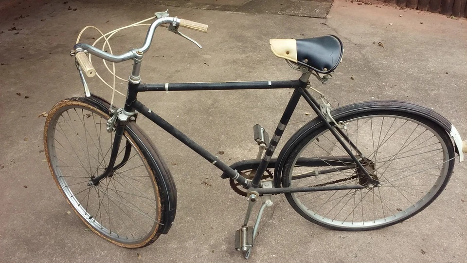 Bicicleta Raleigh Hercules 3 velocidades 26" Hecha en Inglaterra 1273471 AMF Foto 1 de 4