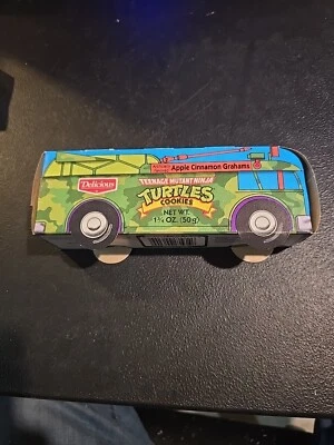 De colección 1989 TMNT Turtle Van Manzana Canela Galletas Nuevo Sellado Delicioso  Foto 1 de 4