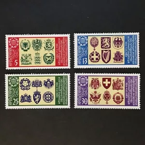 Bulgaria 1983 Juego completo MNH ** Europa Seguridad Budapest 1983 Mi#3174-3177 - Imagen 1 de 1