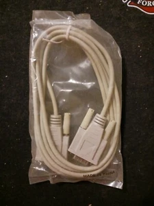 Brand New Old Stock RS232 Serial Cable DB9 M/F 6FT 9 Pin Male TO 9 Pin Female - Picture 1 of 2