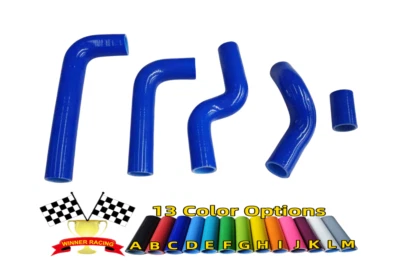 Manguera radiador silicona apta BMW E10 1600/1800/1602/2002 TI/TII/TURBO 66-76 5 PIEZAS Foto 1 de 3