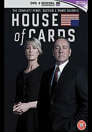 House Of Cards - Series 1-3 - Complete (Box Set) (DVD, 2015)