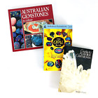 3 x Australian Gemstones Books Opals Book Lot Minerals N & R Perry F Leechman