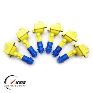 6 x Ignition Coil Pack fits TOYOTA SUPRA ARISTO 1JZ 2JZ SOARER 2JZGTE TURBO MK4 - Picture 1 of 9