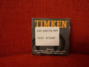 TIMKEN NITRILE OIL SEAL, 471649, 1.00 X 1.624 X 0.250 - Picture 1 of 3