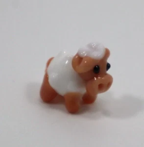 U3 Neu Schaf MINIATUR GLASFIGUR Mini Tierwelt 75063 Ganz - Bild 1 von 12