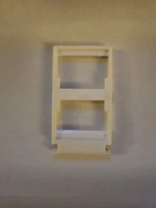 Guess Who (1987) Game Card Holder White Plastic Frames Replacement Pieces Parts - Picture 1 of 2