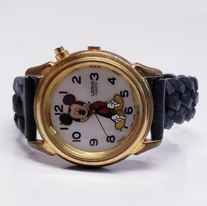 Mickey Mouse Disney Uhr - Lorus by Seiko - Glow Light - Simple Classic 90er Vintage - Bild 1 von 7