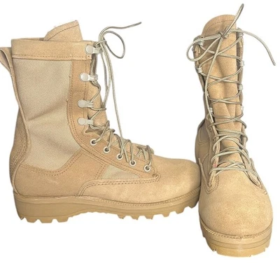 NWOB Belleville Gore-Tex Vibram Military Combat Boots Waterproof Desert Tan - Image 1 of 4