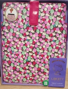 LIBERTY Hello Kitty tablet sleeve  Ipad 2/3/4 Compatible Christmas - Picture 1 of 19