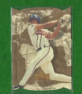 1998 Fleer Metal Universal Language Andruw Jones #7UL - Picture 1 of 1
