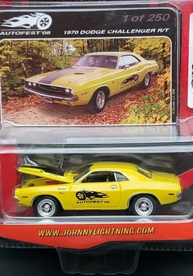 Johnny Lightning 2008 Autofest 1 of 250 1970 Dodge Challenger  - Image 1 of 4