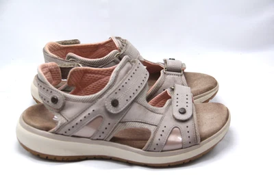 SAS Embark Sandals Women's Size 10 WW Wide Taupe Pink Adjustable Walking Strappy - Image 1 of 4