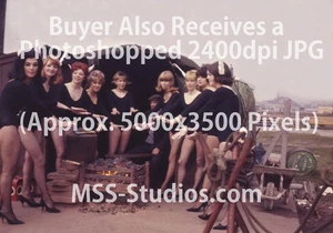 PIER HEAD 'BUNNIES' LIVERPOOL 1965 Slide - 2400dpi JPG + Original 220/70mm Film - Picture 1 of 5