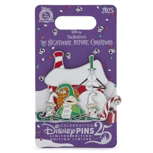  Tim Burton's The Nightmare Before Christmas Elves Holiday Pin LE 1500 Neu - Bild 1 von 3