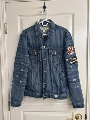 GUESS Denim Jacket New with Tags Men's Size Medium - Image 1 of 4