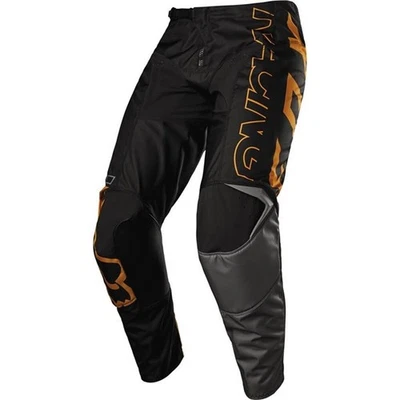 Fox Racing 180 Skew Pants | Black/Gold/Grey | Sz 26 Foto 1 de 4