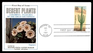 Mayfairstamps US FDC 1981 Saguaro Cactus First Day Cover aat_91629 - Picture 1 of 2