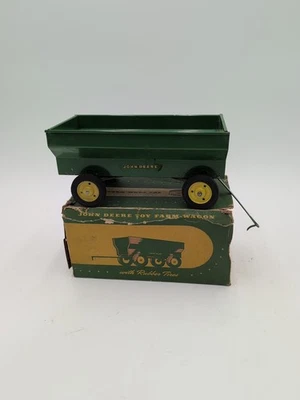 Vagão de brinquedo de fazenda Eska John Deere flare caixa com caixa #2 em escala 1/16 - Imagem 1 de 4